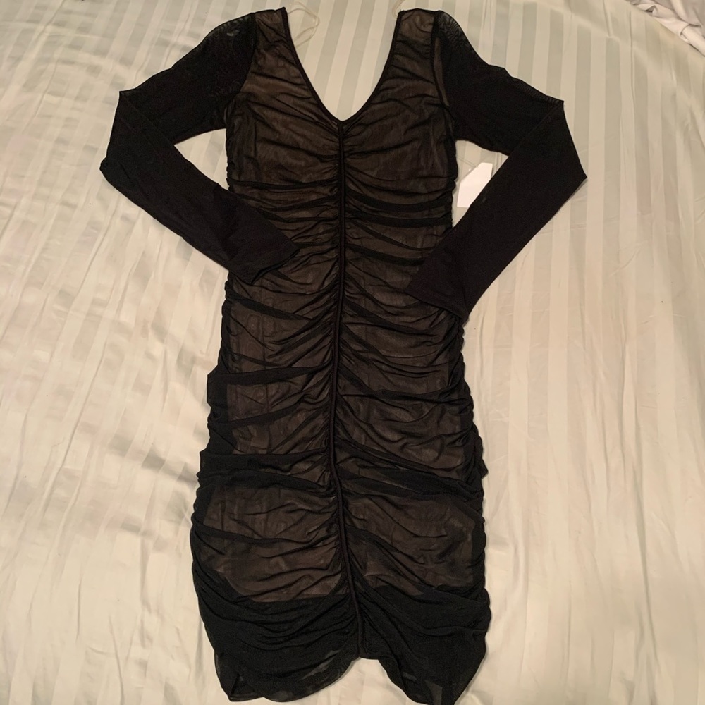 Ruched Bodycon Dress
